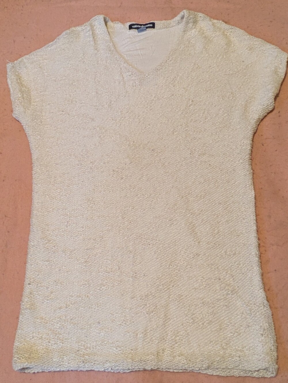 Valérie Dumaine Short Sleeve Boxy Mini Dress
